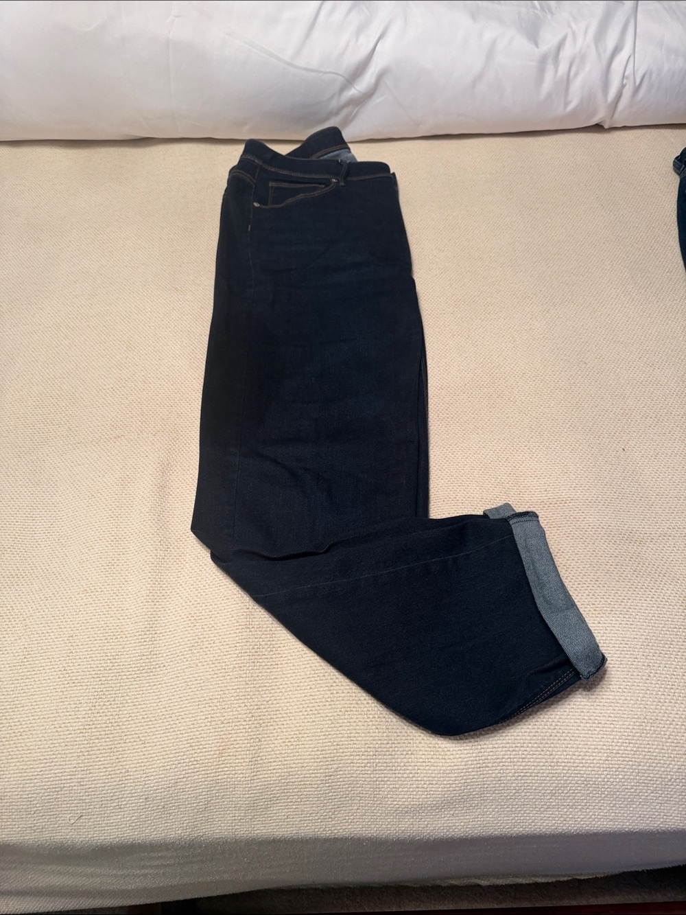 J. Jill Straight-Leg Jeans in Dark Navy